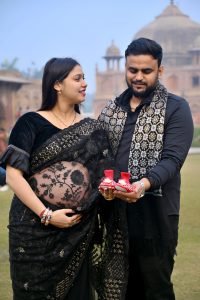Maternity Photoshoot in Varanasi